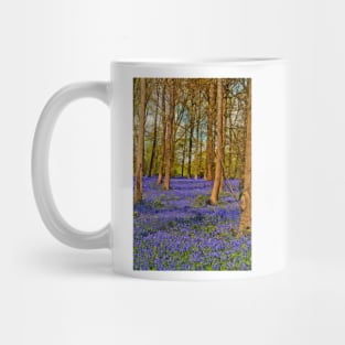 Bluebell Woods Greys Court Oxfordshire England Mug